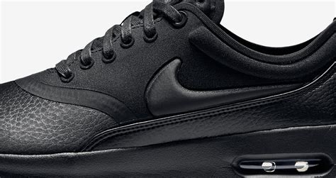 nike damenschuhe air max thea prm black black|Nike Air Max Thea Premium Women's Shoes.